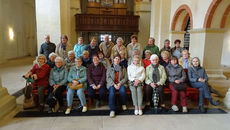 Gruppenbild in der Klosterkirche Flechtdorf